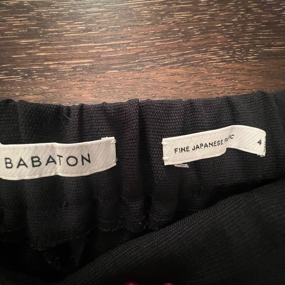 Aritzia Black High-Waisted Trousers - Picture 5 of 6